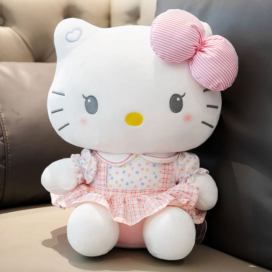 La Peluche 20cm Peluche Hello Kitty en robe