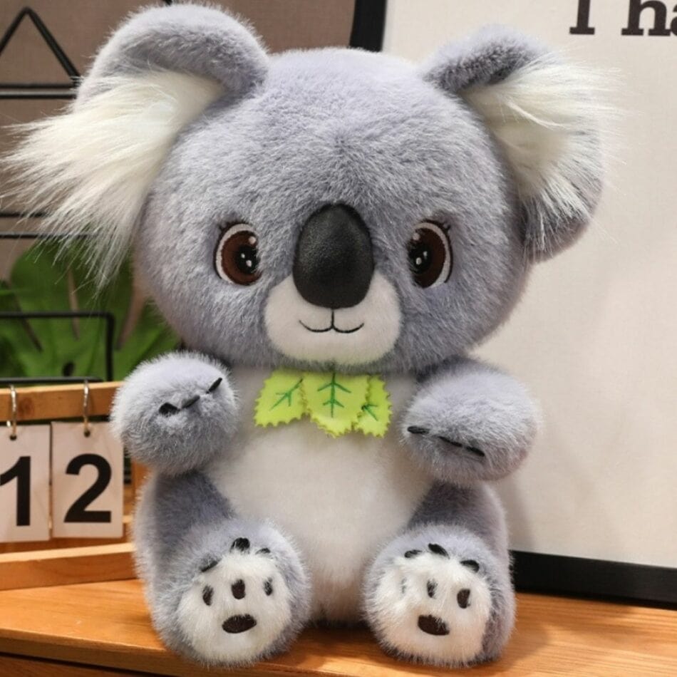 La Peluche 35cm Peluche koala gris