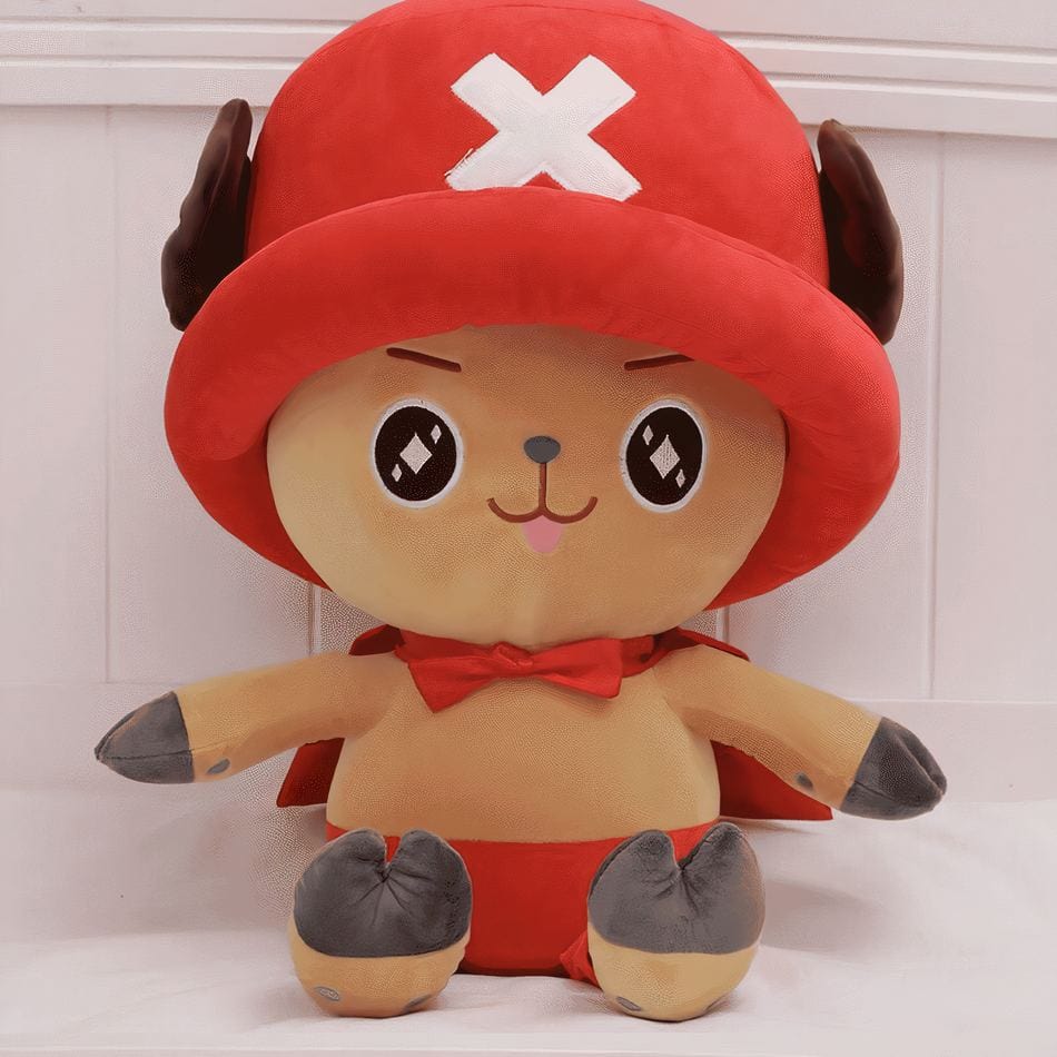 La Peluche 35cm Peluche Tony Chopper One Piece rouge