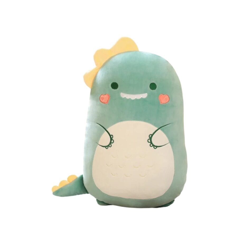 La Peluche 80cm Peluche Squishmallow dinosaure