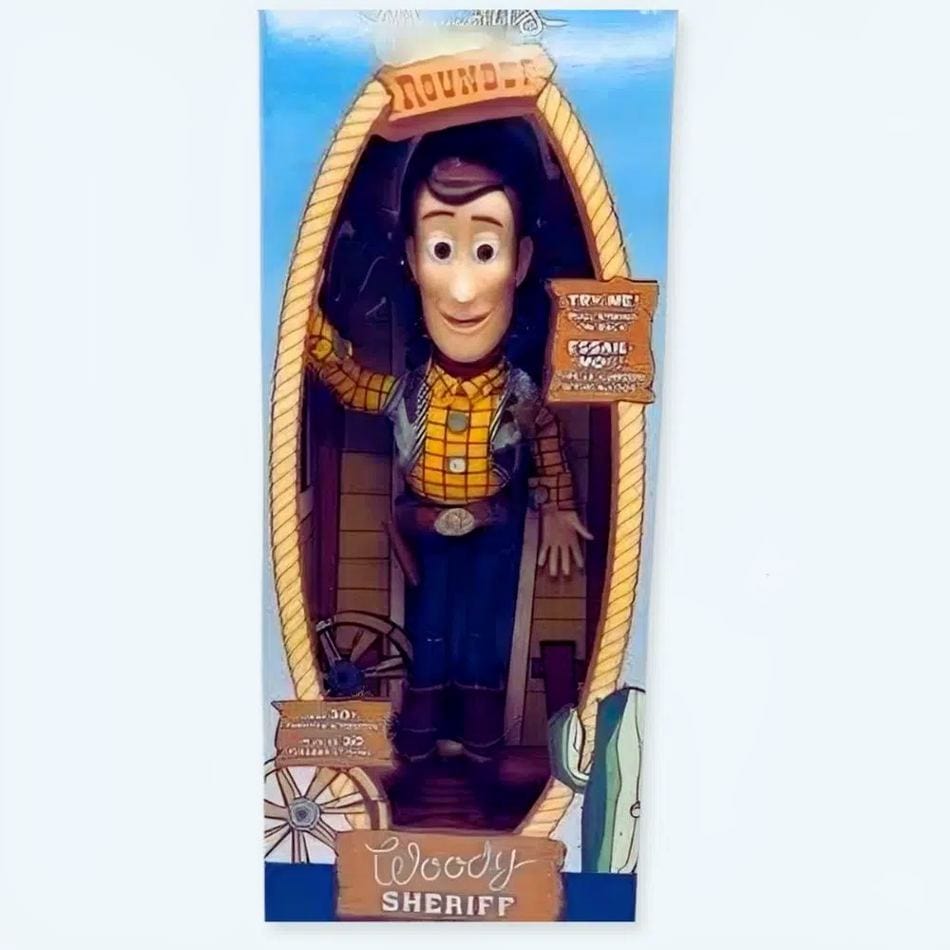 La Peluche Avec boîte Peluche figurine Woody Original