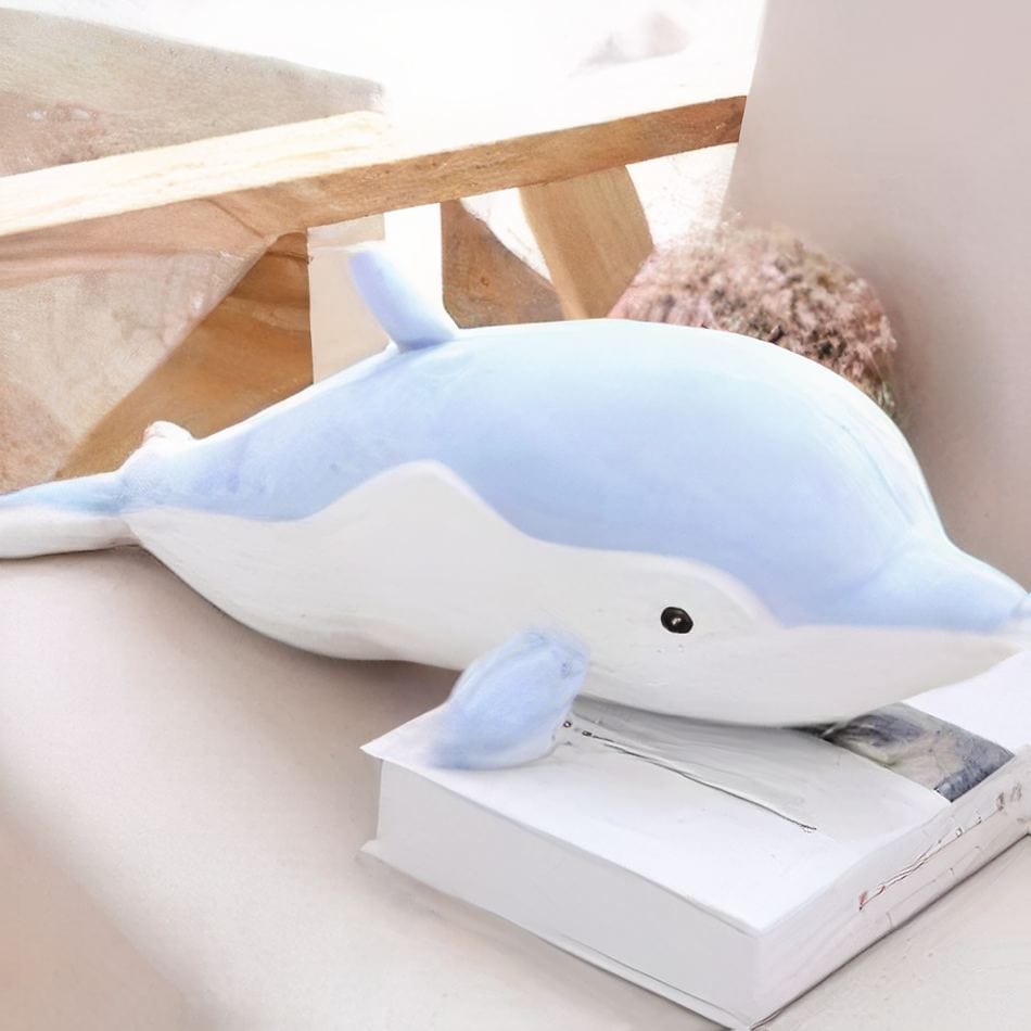 La Peluche Bleu / 30cm Peluche dauphin décoration chambre