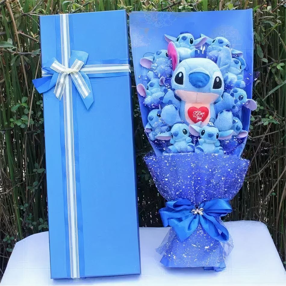 La Peluche Bouquet Stitch de peluches d'amour