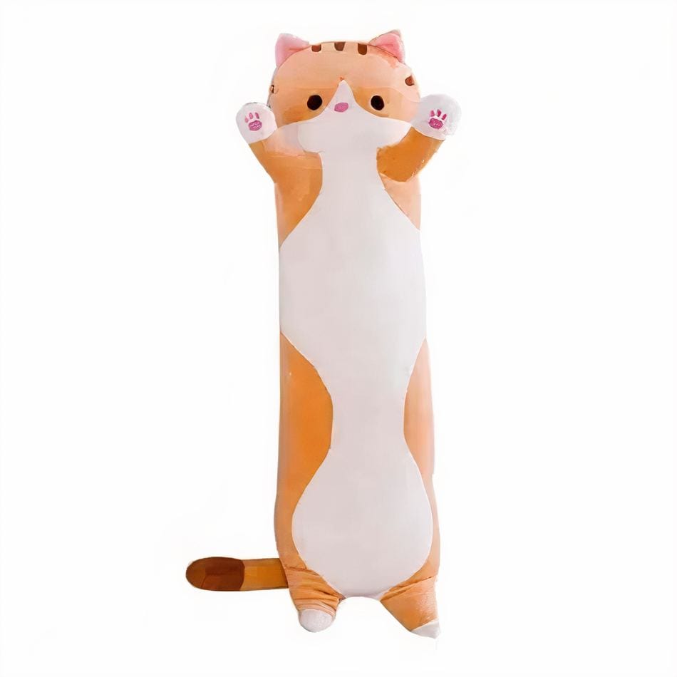 La Peluche Marron / 50cm Peluche chat oreiller géante
