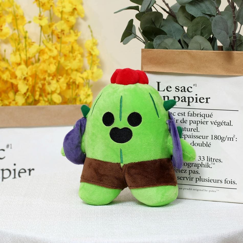 La Peluche Pack peluche Brawl Stars Spike + Léon