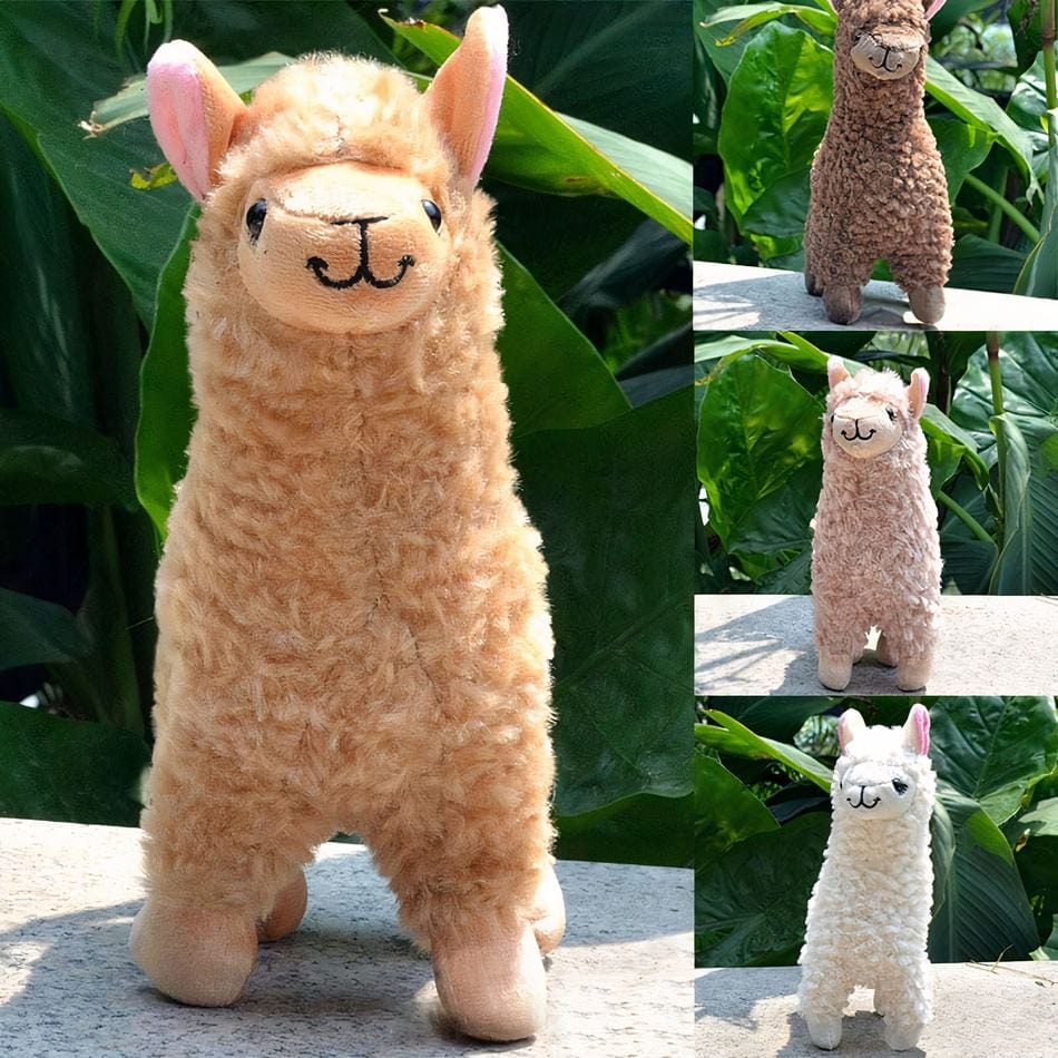 La Peluche Peluche alpaga à poils longs