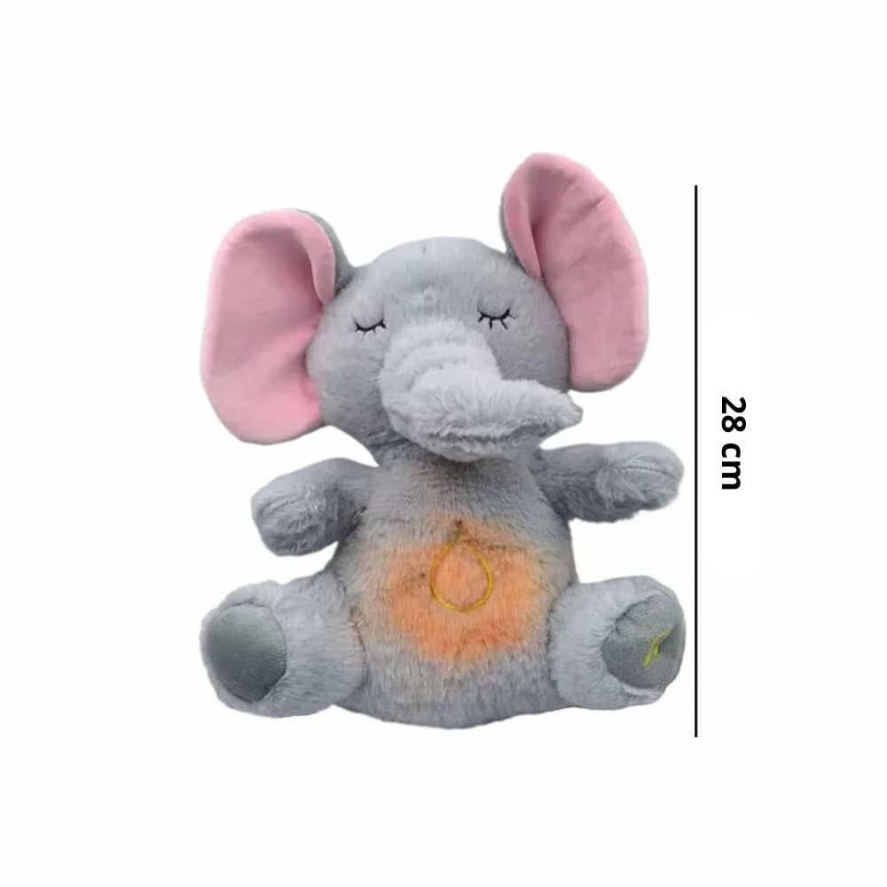 La Peluche Peluche apaisante éléphant respirante