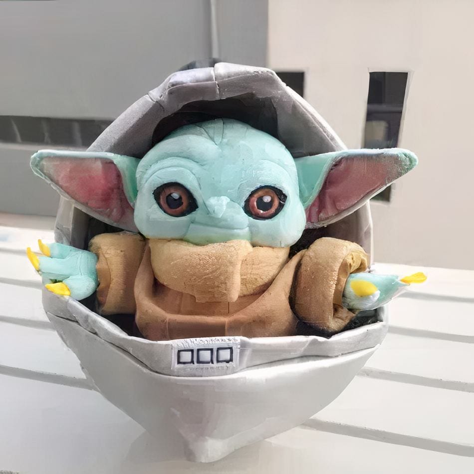 La Peluche Peluche Baby Yoda berceau
