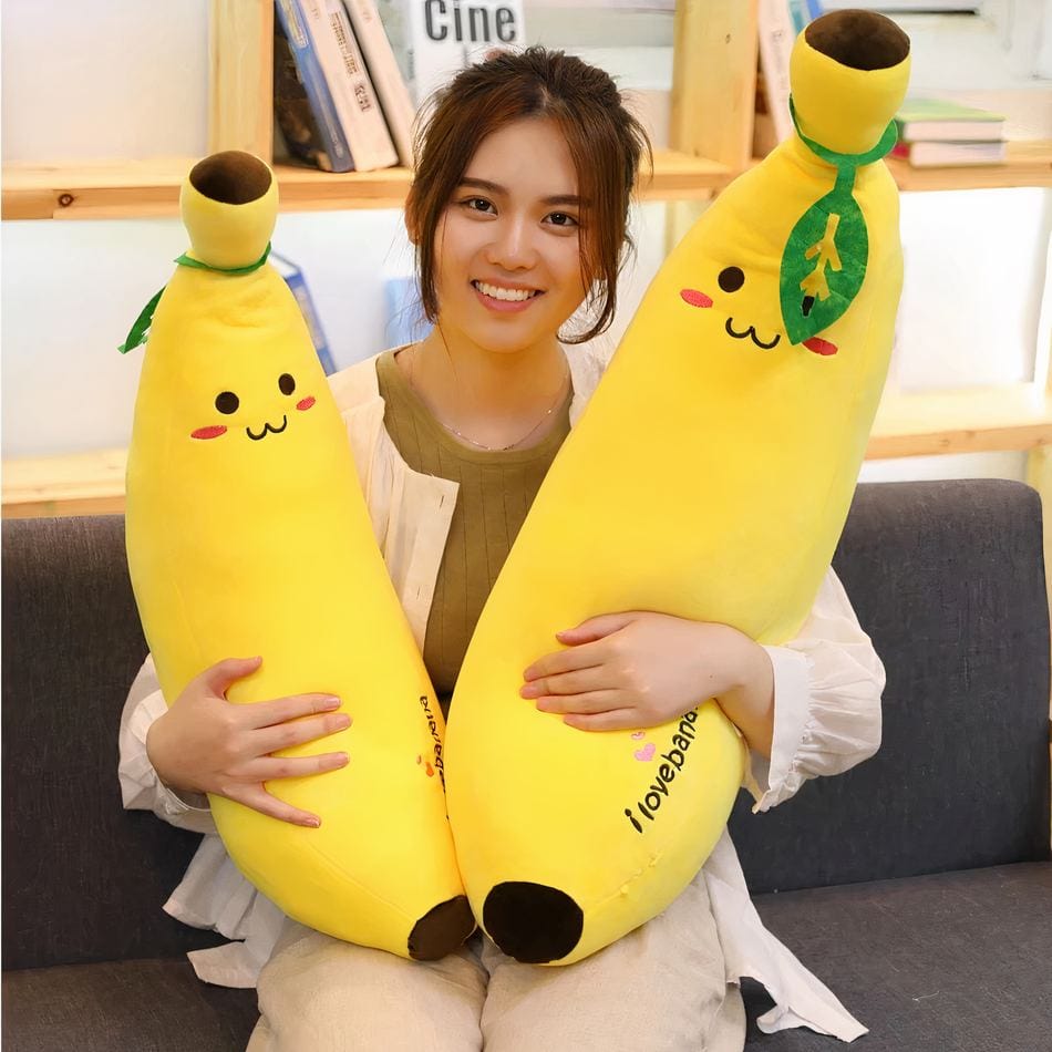 La Peluche Peluche banane géante