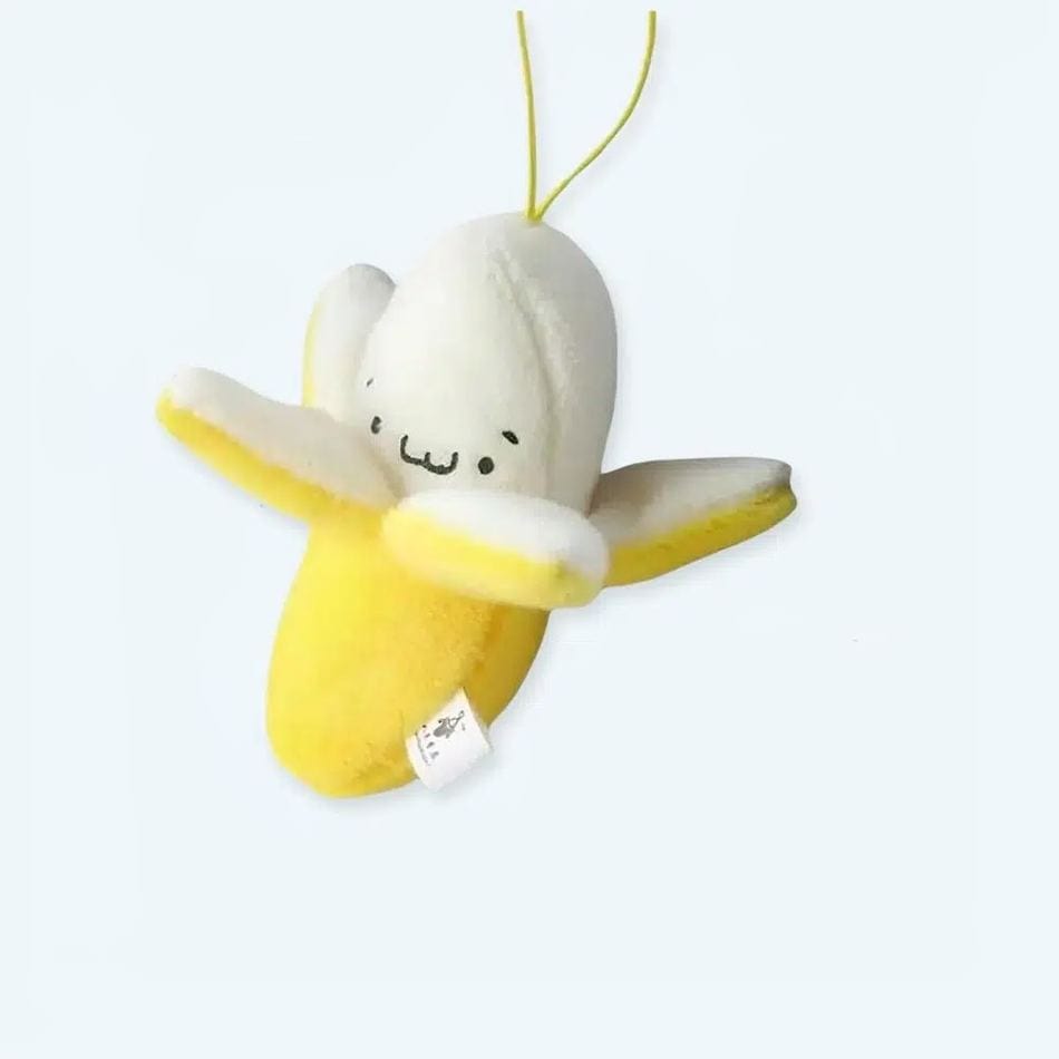 La Peluche Peluche banane ouverte