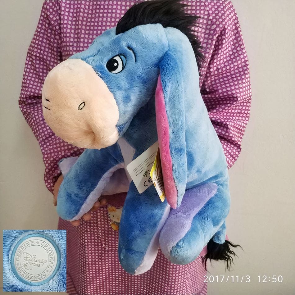 La Peluche Peluche Bourriquet de Winnie l’Ourson