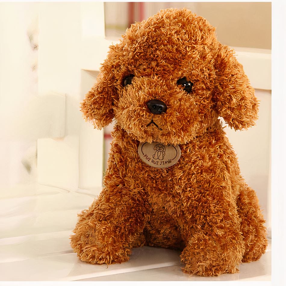 La Peluche Peluche caniche camel
