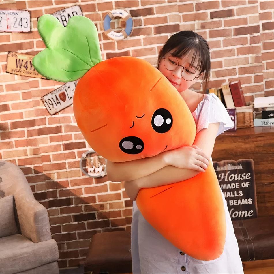 La Peluche Peluche carotte géante oreiller