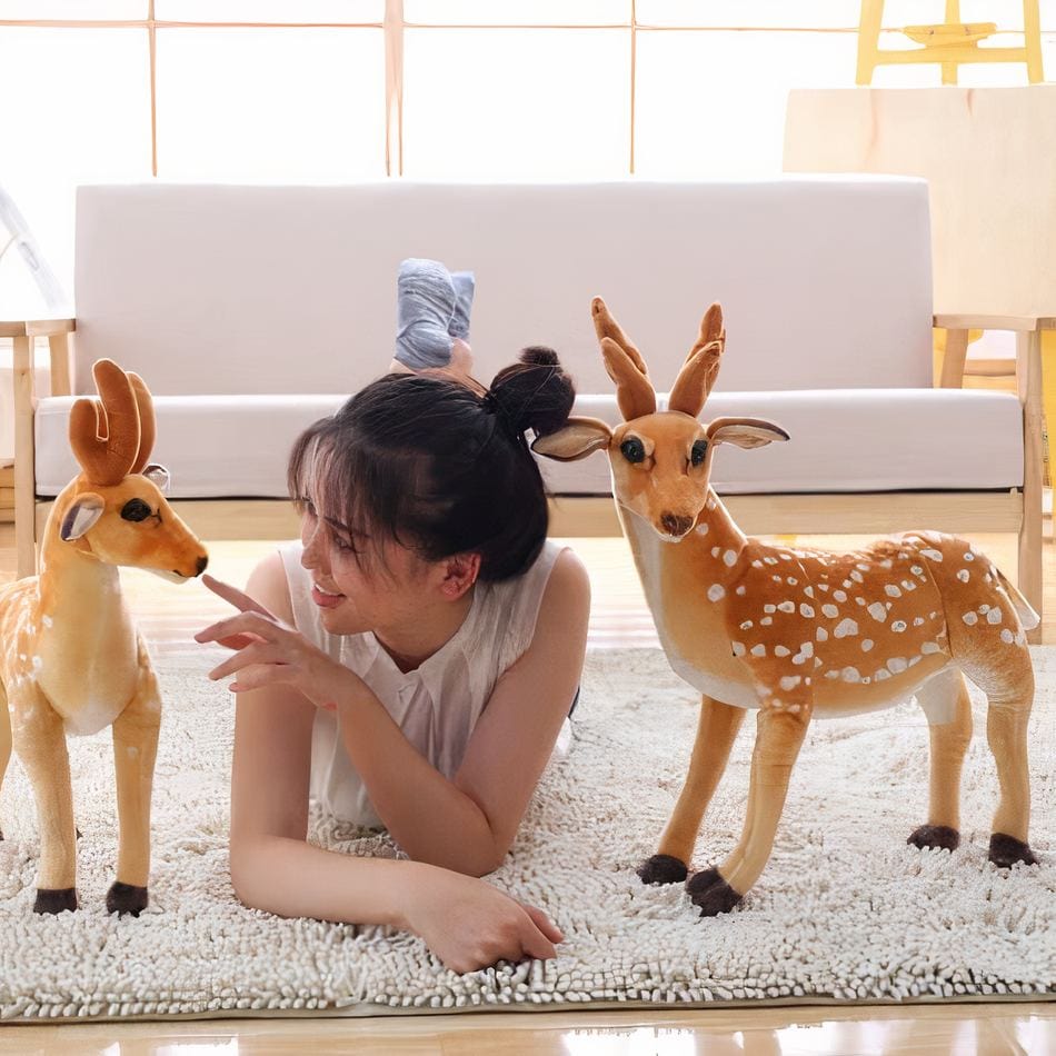 La Peluche Peluche cerf mignon
