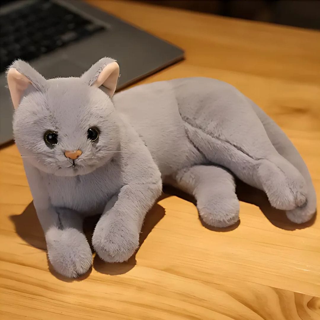 La Peluche Peluche chat toute douce