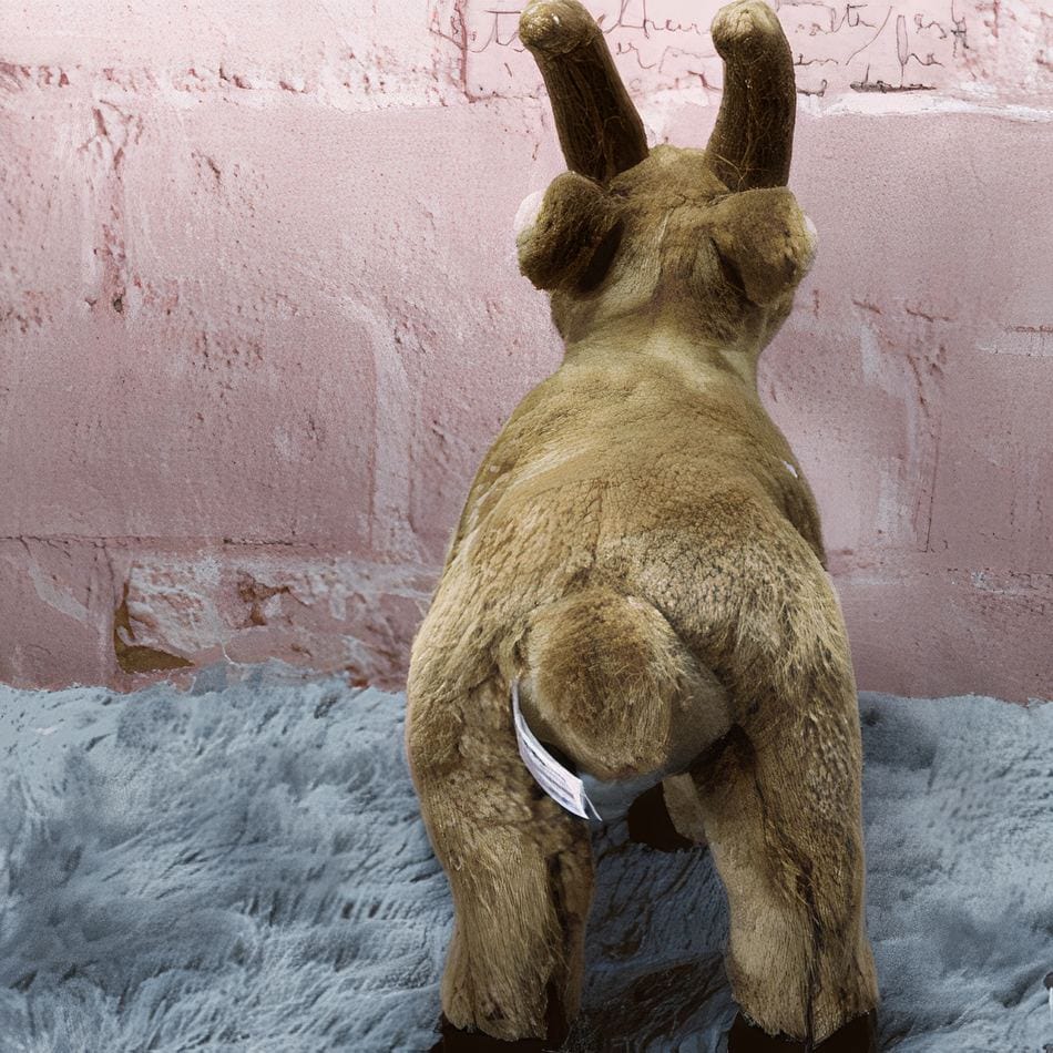 La Peluche Peluche chèvre de montagne