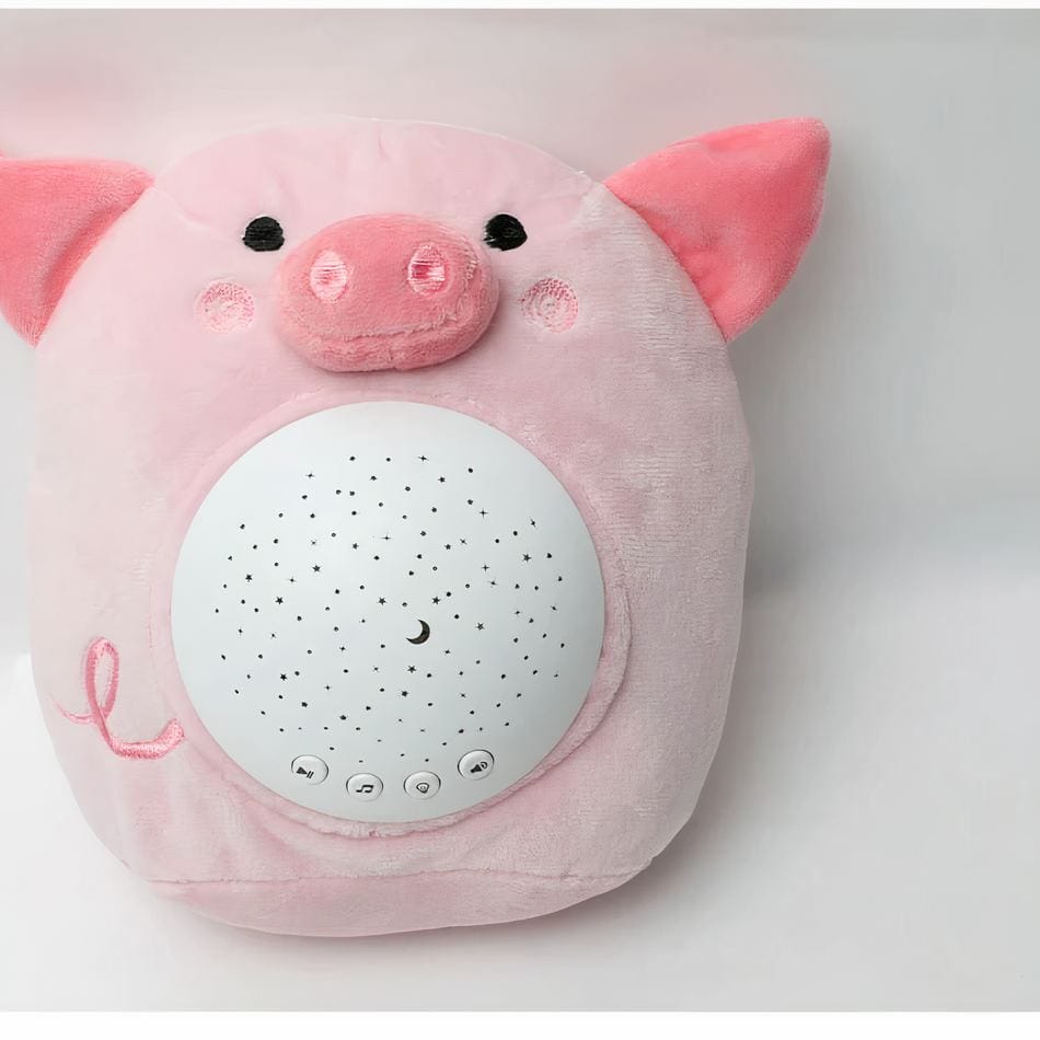 La Peluche Peluche cochon “Bruit Blanc” doux