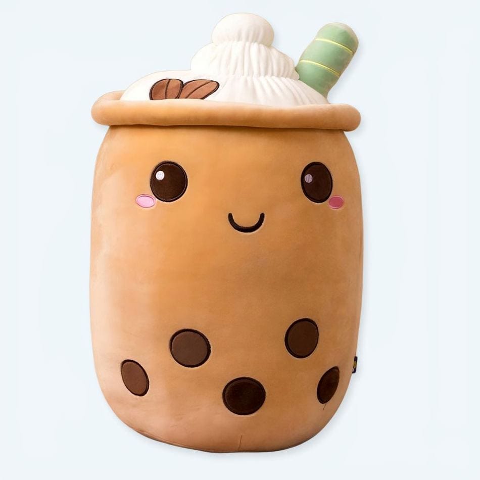 La Peluche Peluche coussin Bubble tea doux