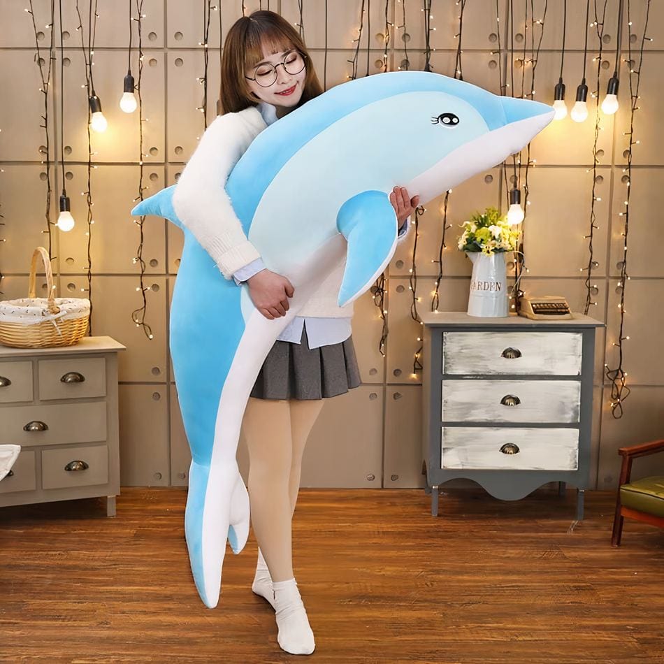 La Peluche Peluche dauphin pour fille