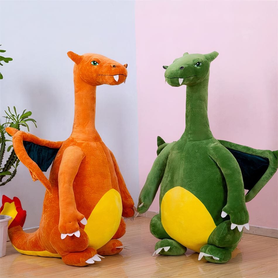 La Peluche Peluche Dracaufeu géante