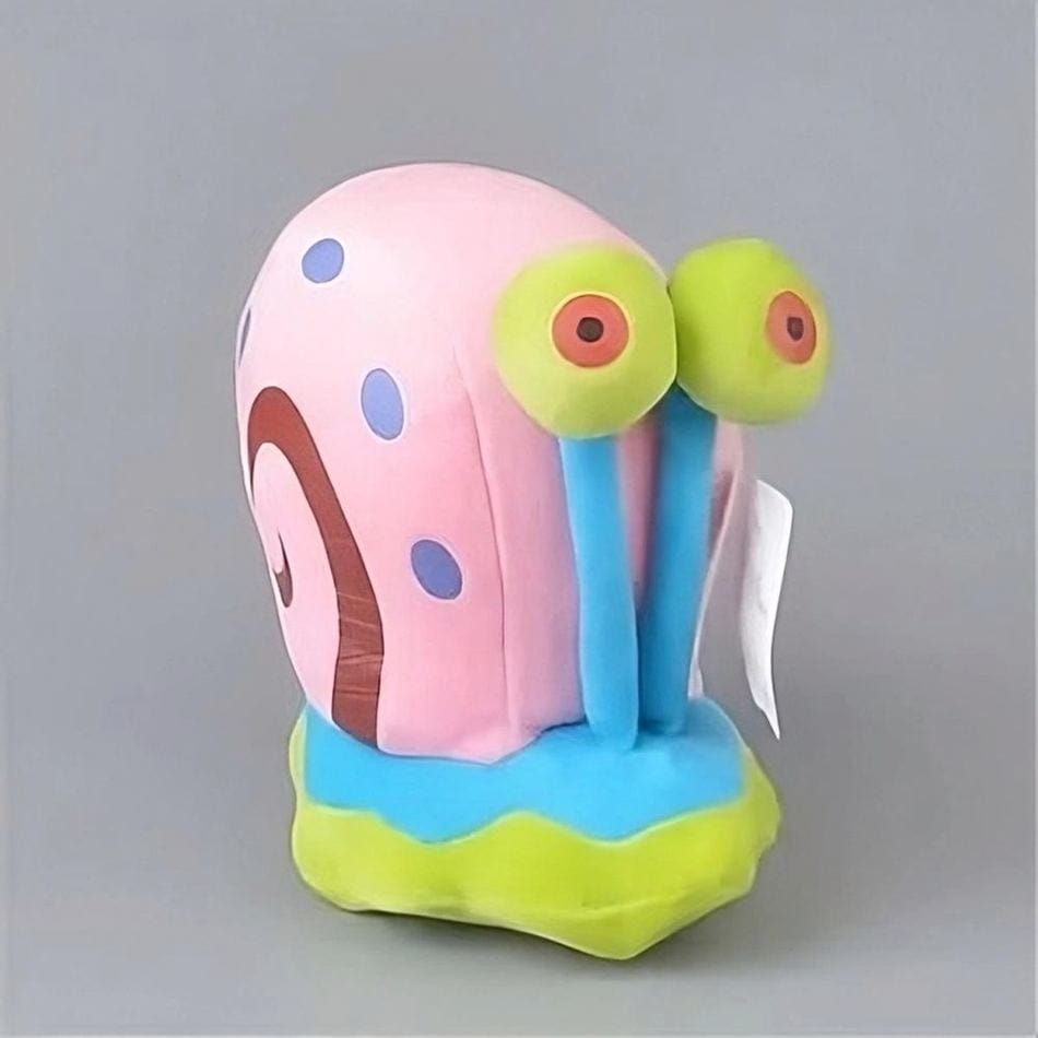 La Peluche Peluche escargot Gary Bob l’éponge