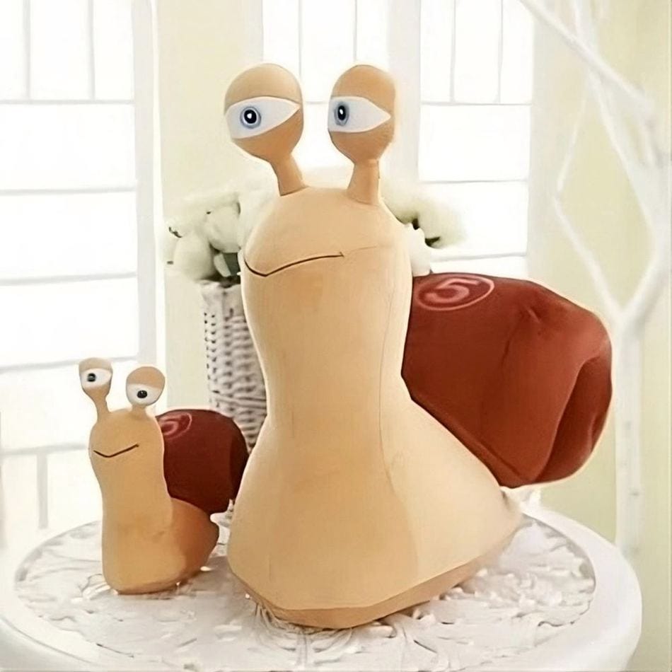 La Peluche Peluche escargot Turbo