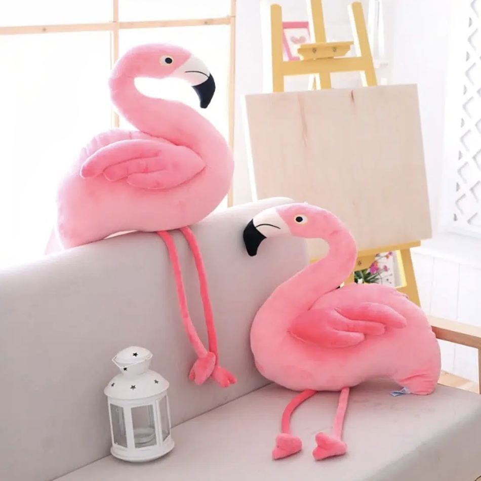 La Peluche Peluche flamant rose mignon