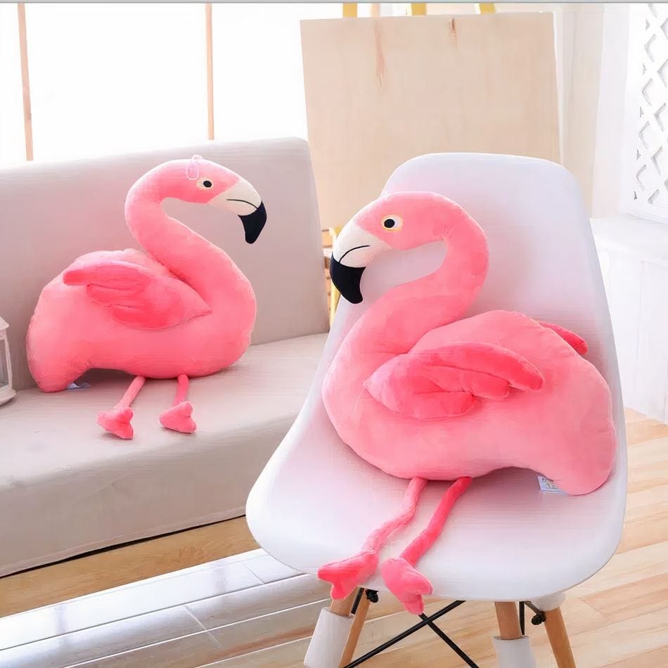 La Peluche Peluche flamant rose mignon