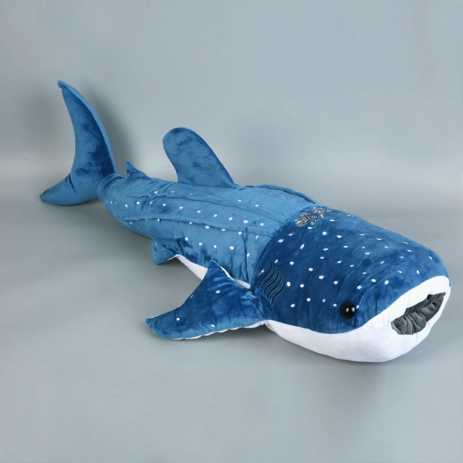 La Peluche Peluche géante baleine bleue