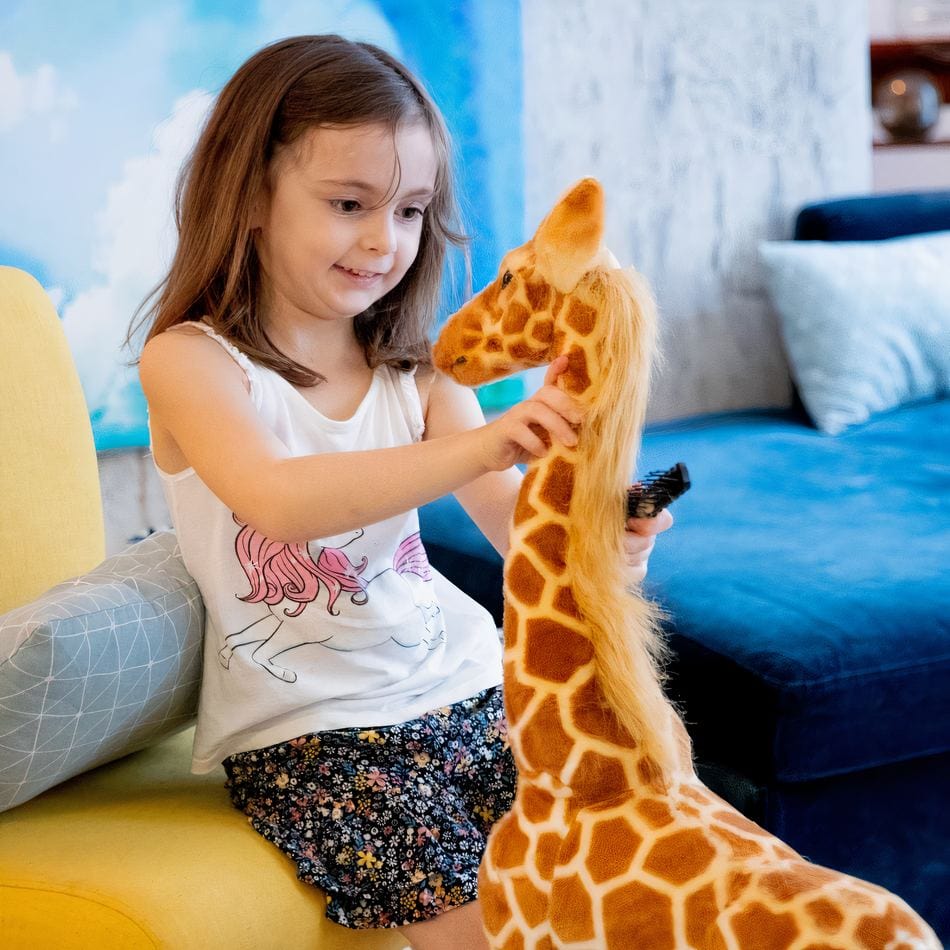 La Peluche Peluche géante girafe