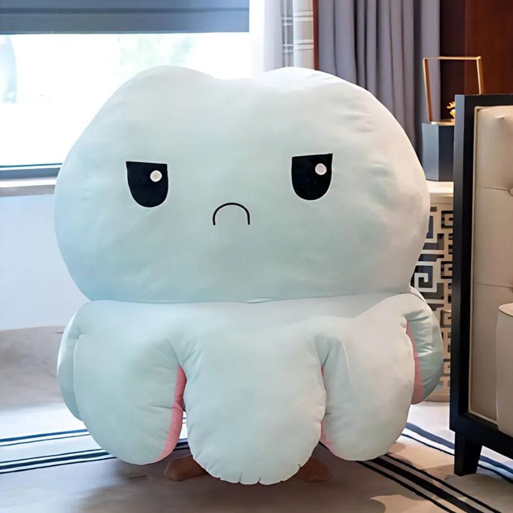 La Peluche Peluche géante pieuvre réversible