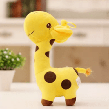 La Peluche Peluche girafe mignonne jaune