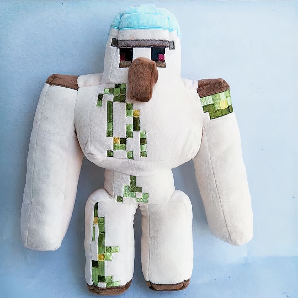 La Peluche Peluche Golem Minecraft