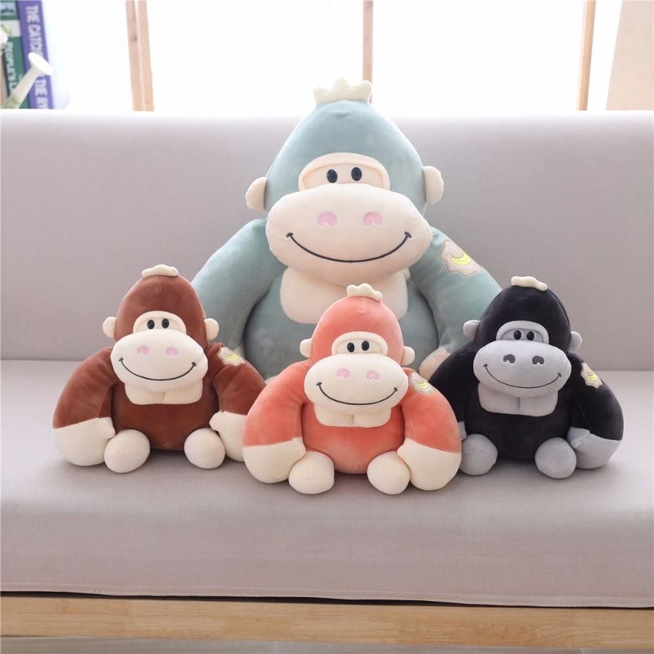 La Peluche Peluche gorille souriant