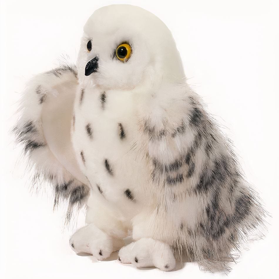 La Peluche Peluche Hedwige Harry Potter