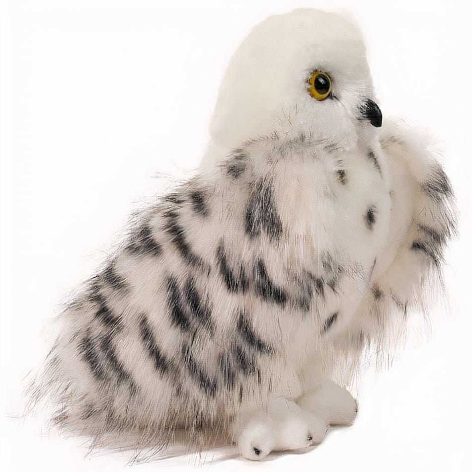 La Peluche Peluche Hedwige Harry Potter