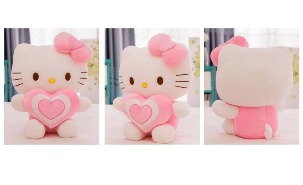 La Peluche Peluche Hello Kitty cœur