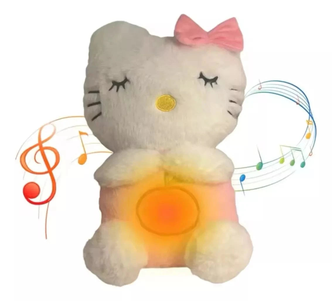 La Peluche Peluche Hello Kitty respirante avec berceuse