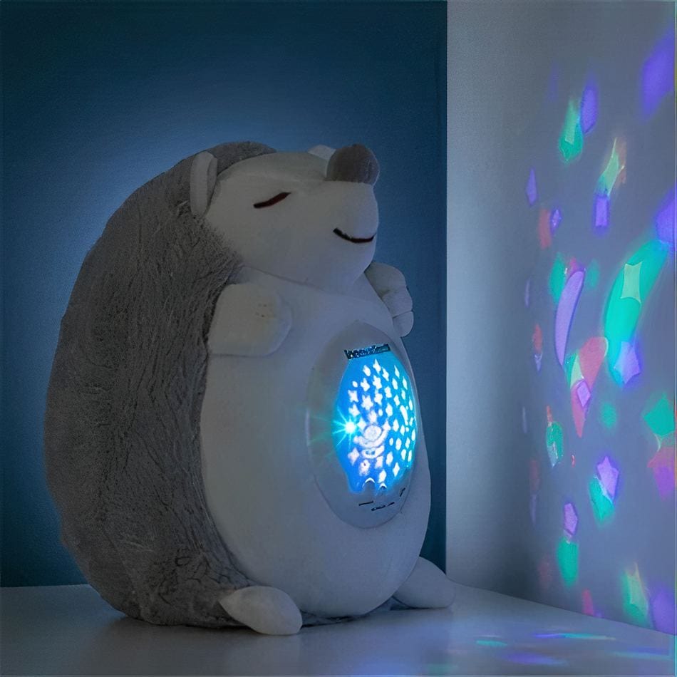 La Peluche Peluche hérisson "Bruit Blanc" ciel étoilé