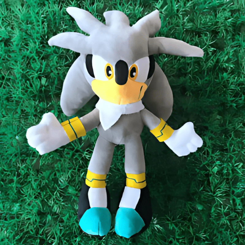 La Peluche Peluche hérisson Silver Sonic