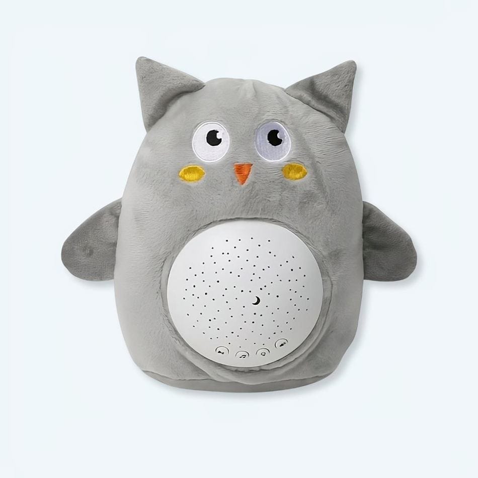 La Peluche Peluche hibou “Bruit Blanc” intéractif