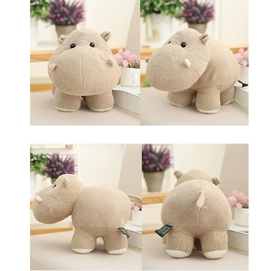La Peluche Peluche hippopotame rondelet