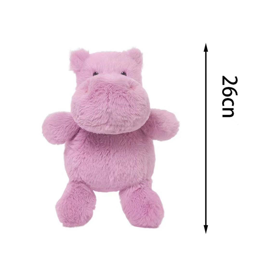 La Peluche Peluche hippopotame violet