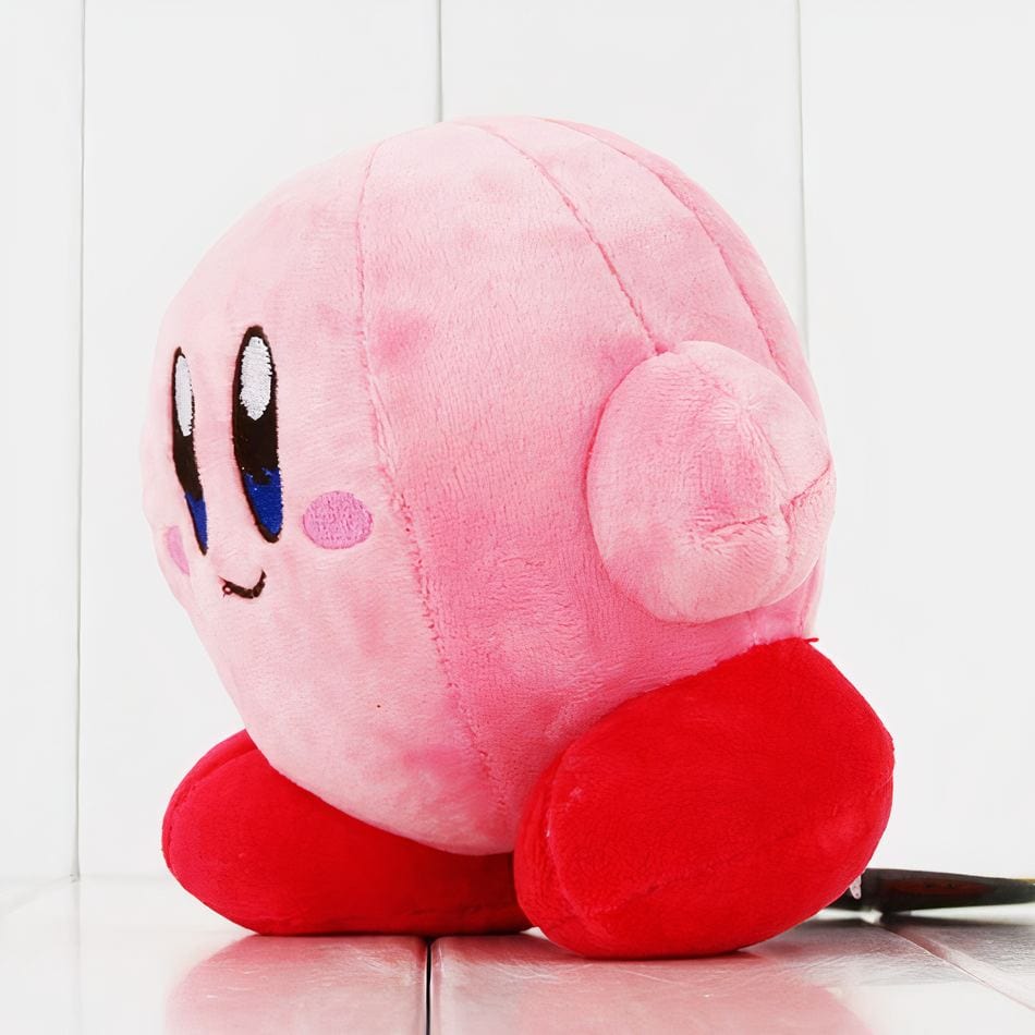 La Peluche Peluche Kirby rose heureuse