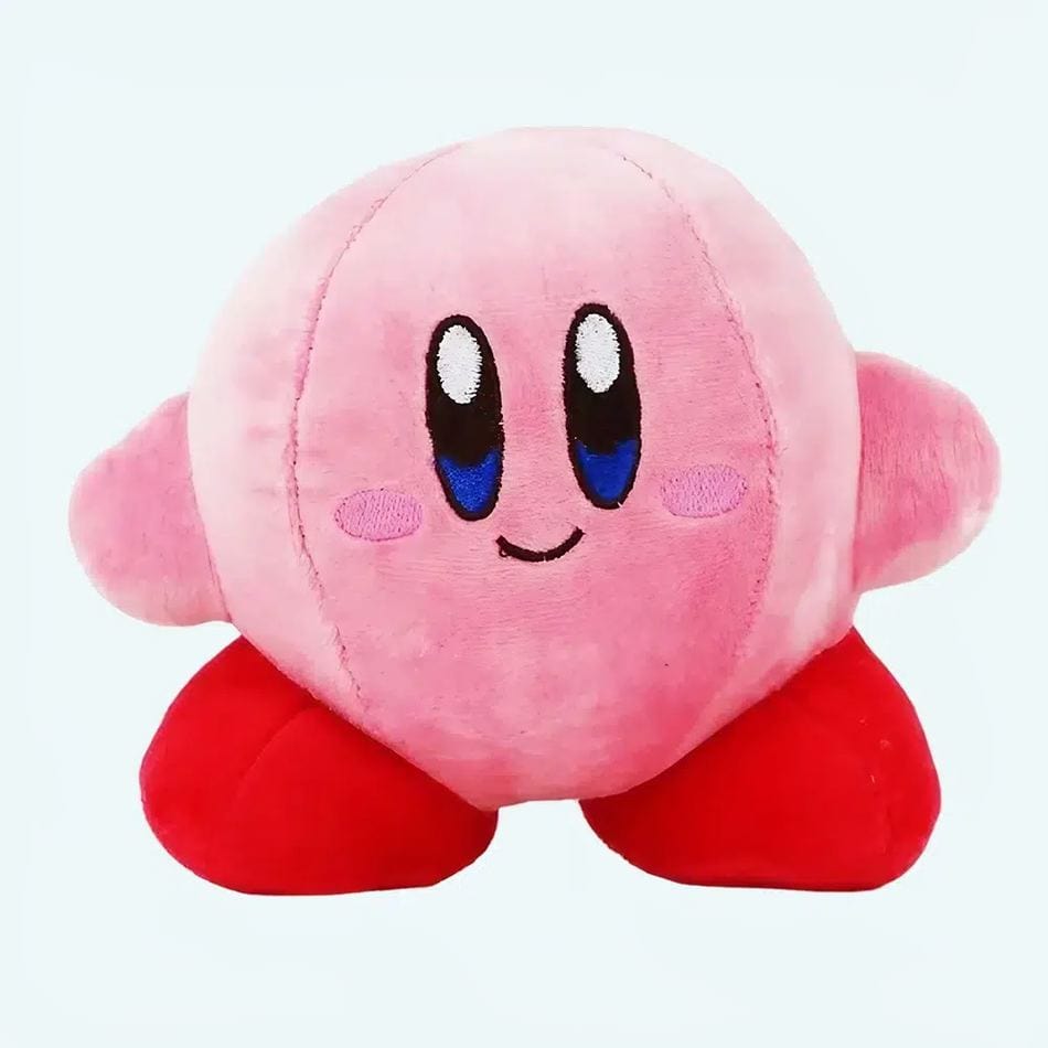 La Peluche Peluche Kirby rose heureuse