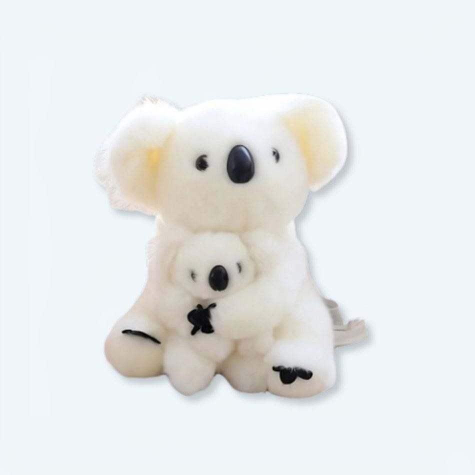La Peluche Peluche koala et son bébé