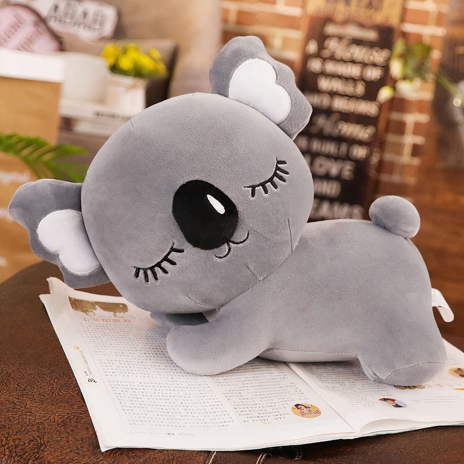 La Peluche Peluche koala grise oreiller