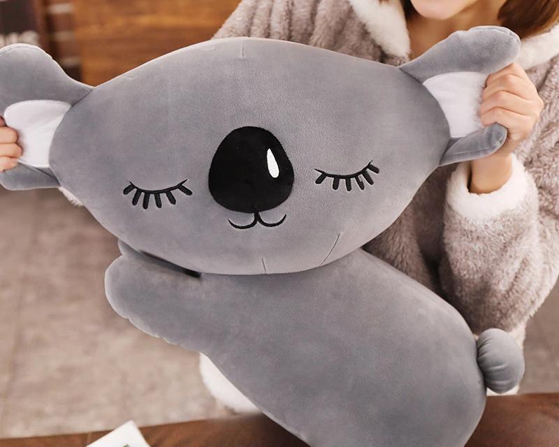La Peluche Peluche koala grise oreiller