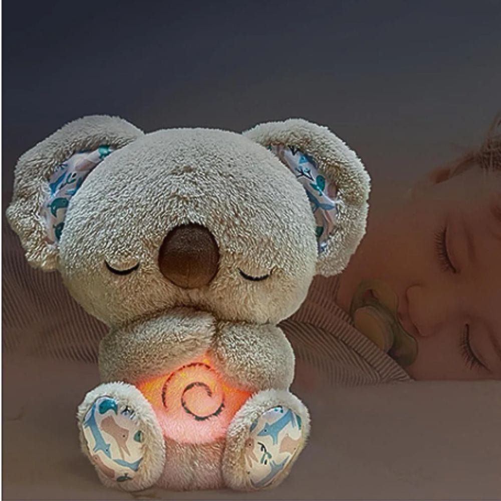 La Peluche Peluche koala respirante avec berceuse relaxante