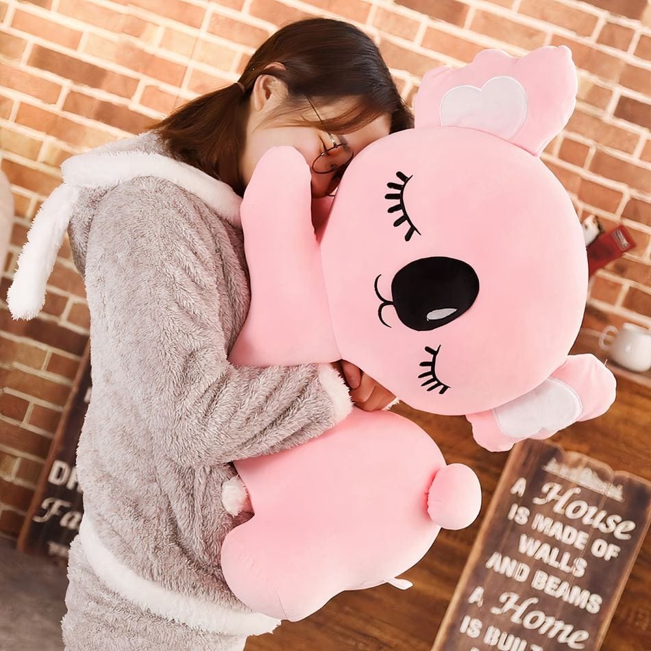 La Peluche Peluche koala rose oreiller